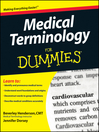 Medical Terminology For Dummies® (eBook)